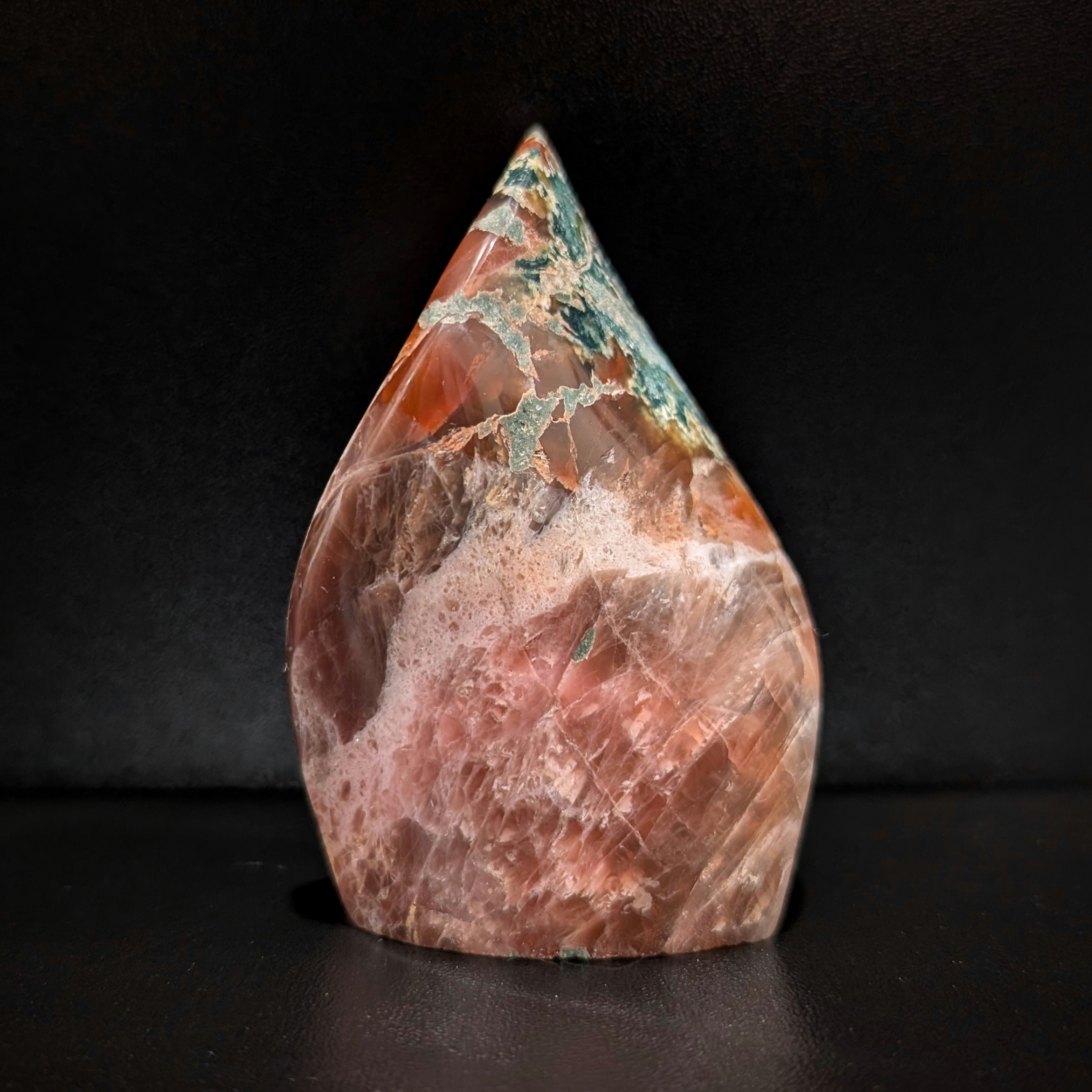 Timor Agate Flame Tower