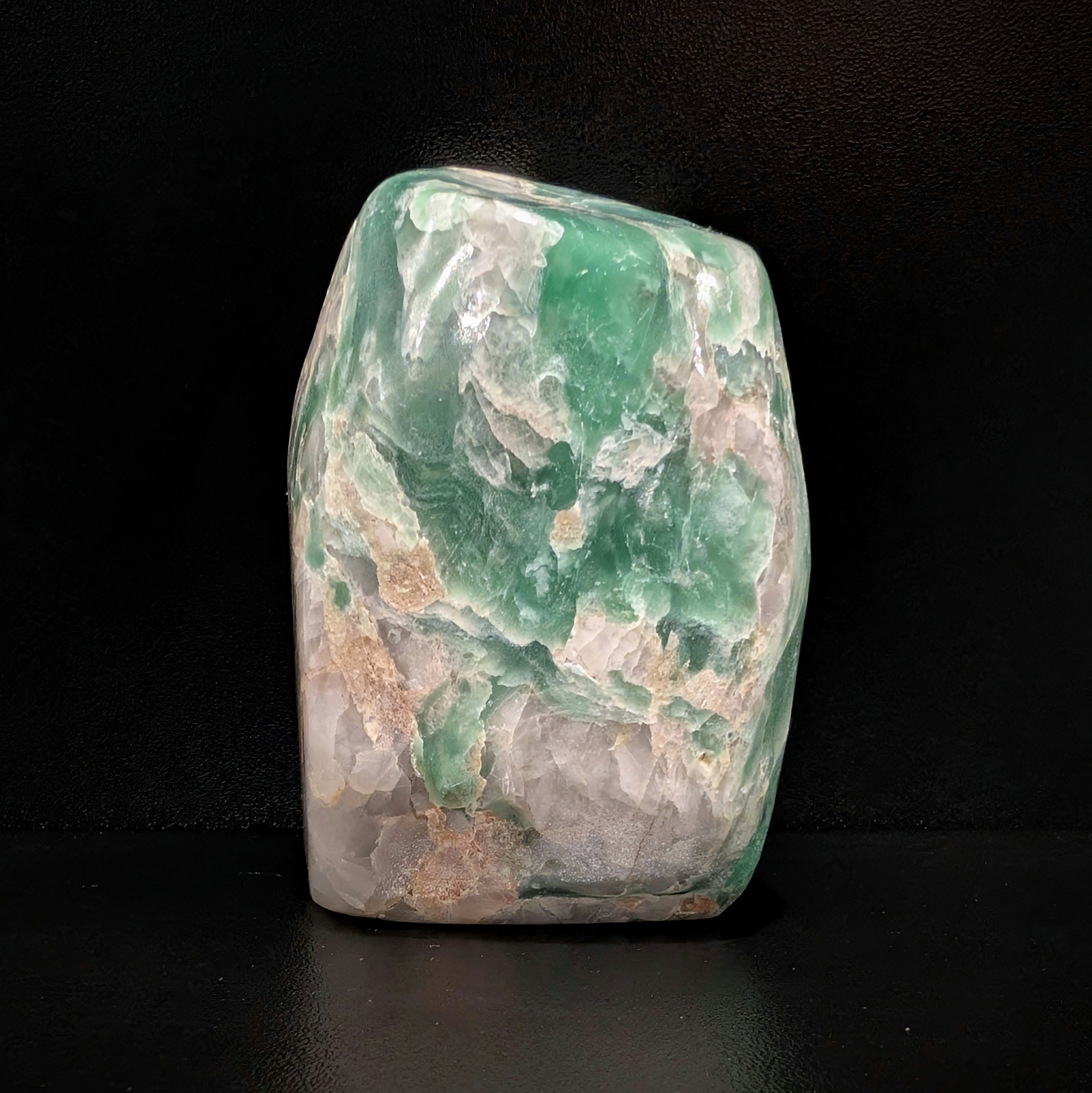 Polished Blue Green Kyanite Stone