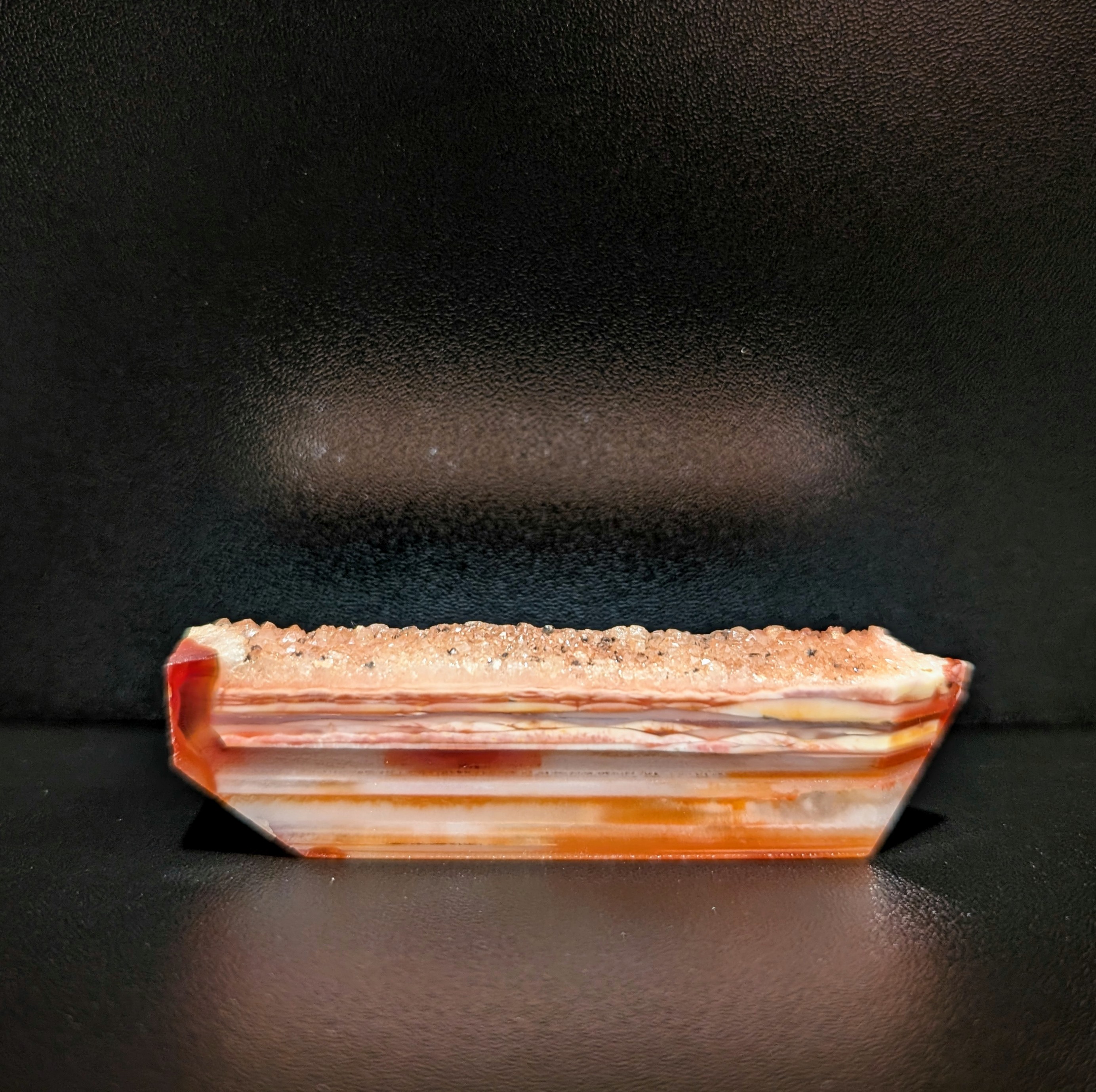 Banded Carnelian Slice