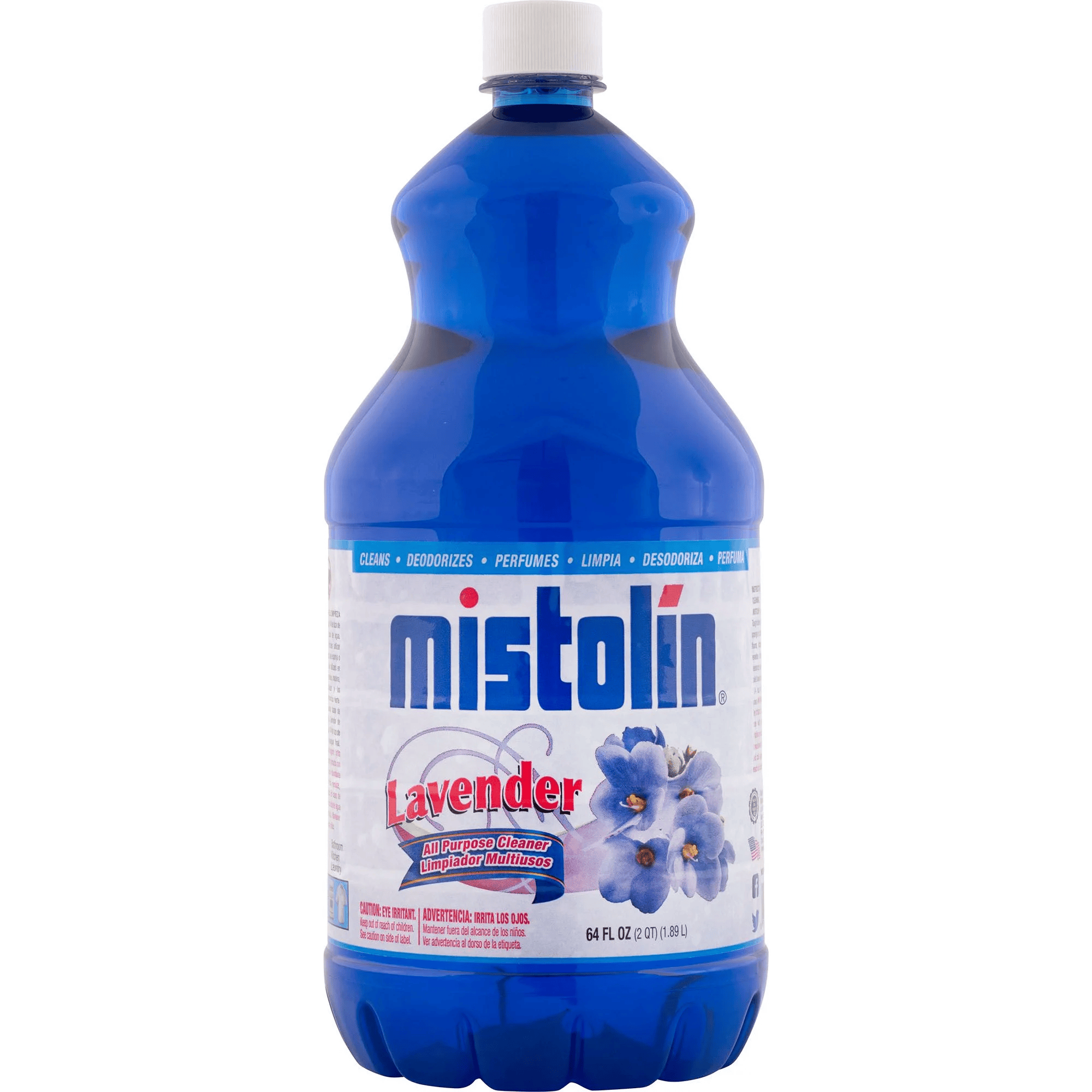 Mistolin Multi-Purpose Household Cleaner – Lavender Scent, 64 oz Family Size
