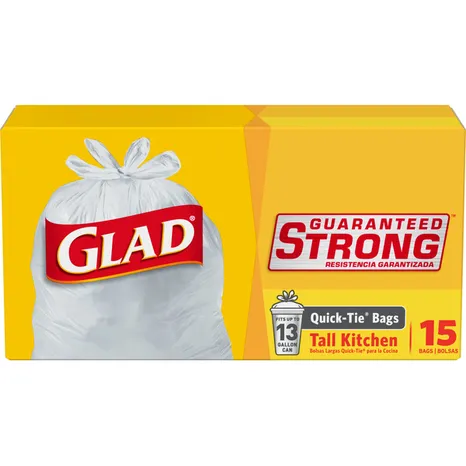 Glad Tall Kitchen Trash Bags