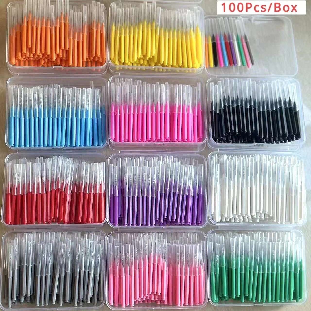 Disposable Eyelash Brushes
