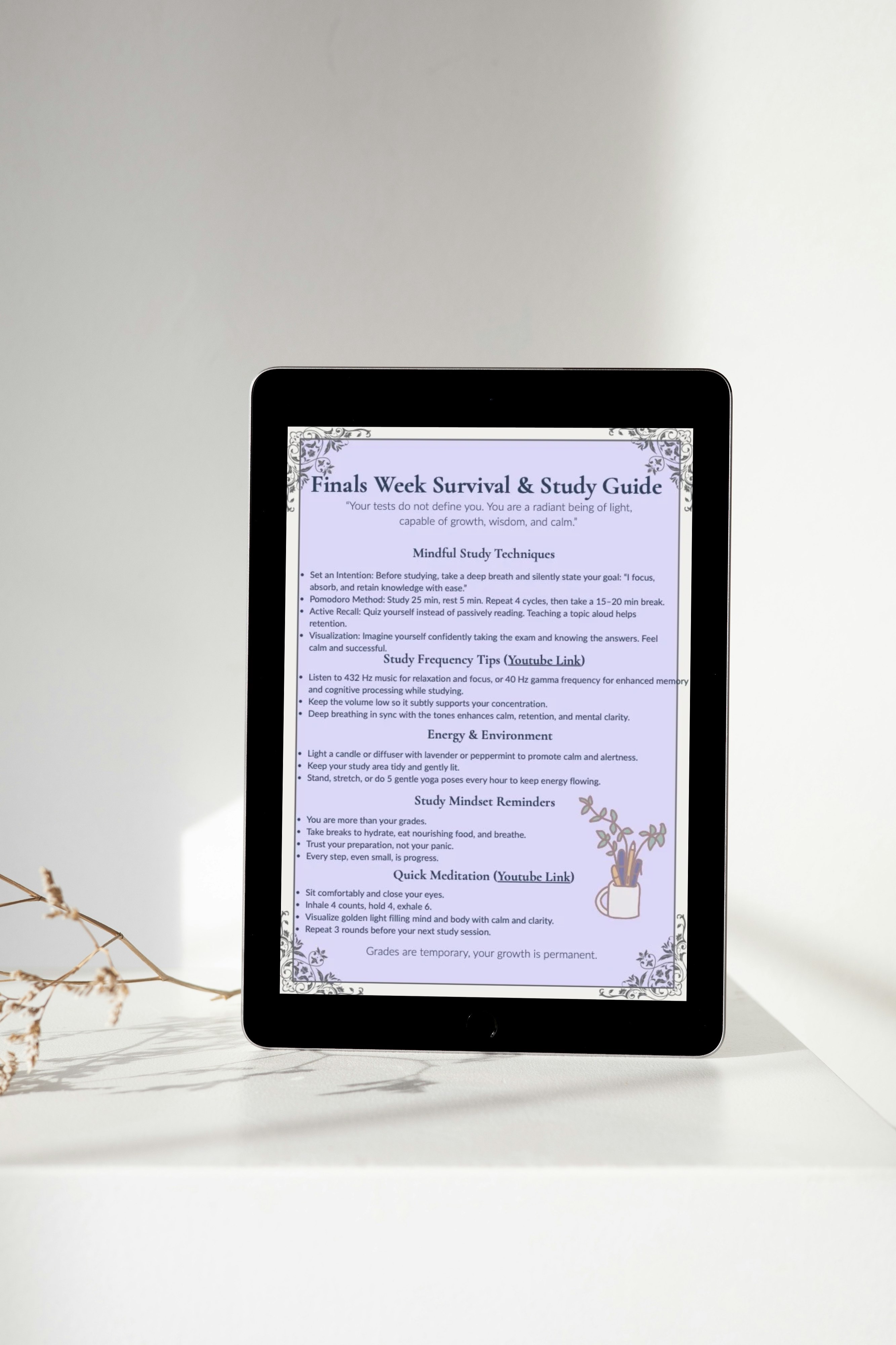 Digital Study Guide Tips