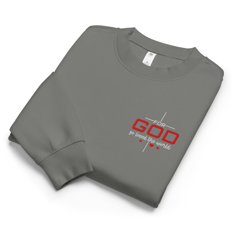 Faith Inspired Embroidered Sweatshirt