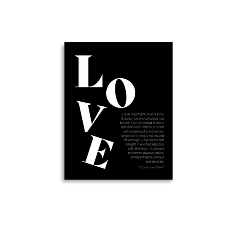 Love is Kind Printed Poster