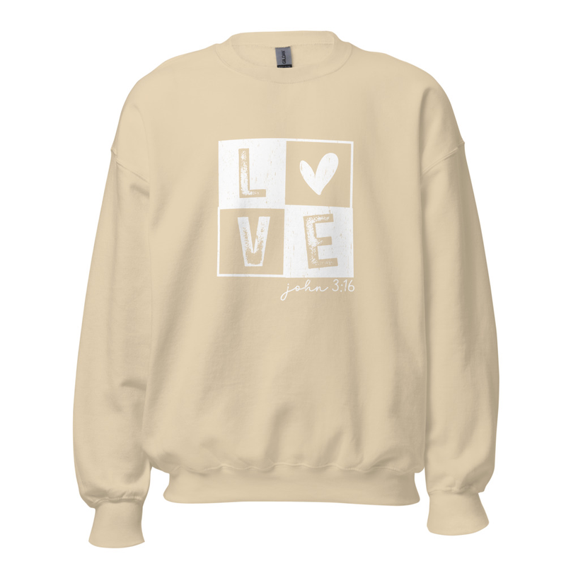 LOVE John 3:16 Sweatshirt