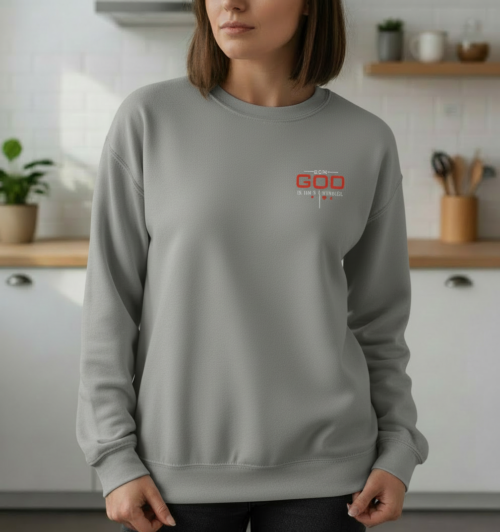Faith Inspired Embroidered Sweatshirt