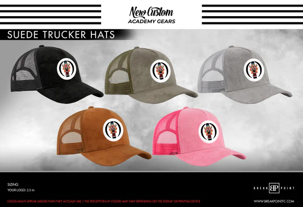 Siri Brazilian Jiu-Jitsu Woodburn Suede Trucker Hat C