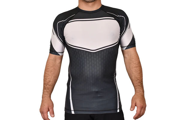 Siri Brazilian Jiu-Jitsu Woodburn Academy Rash Guards Black/White A