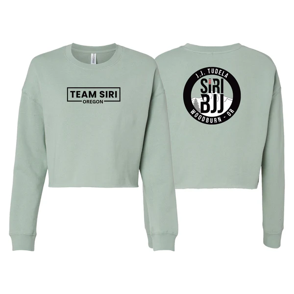 Siri Brazilian Jiu-Jitsu Woodburn Women's Cropped Crewneck Sweatshirt A