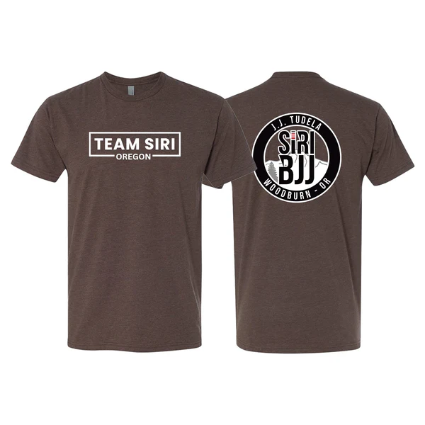 Siri Brazilian Jiu-Jitsu Woodburn Next Level CVC Shirt Adult Sizes