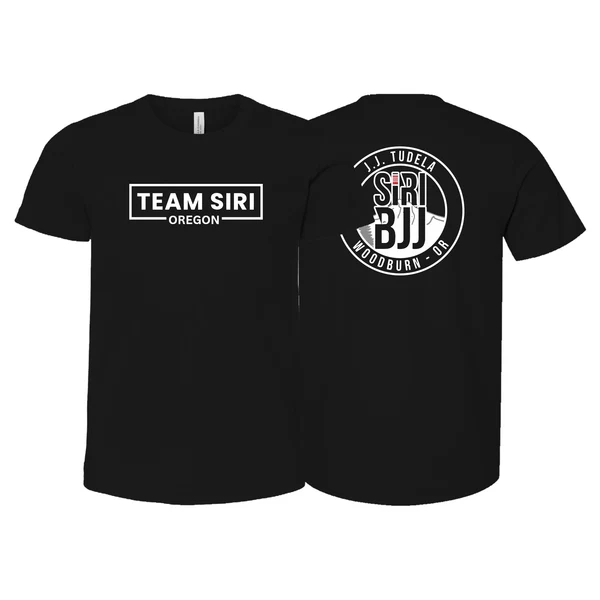 Siri Brazilian Jiu-Jitsu Woodburn Academy Kids Shirts A