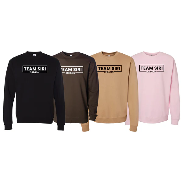 Siri Brazilian Jiu-Jitsu Woodburn Academy Crewneck Sweatshirt A