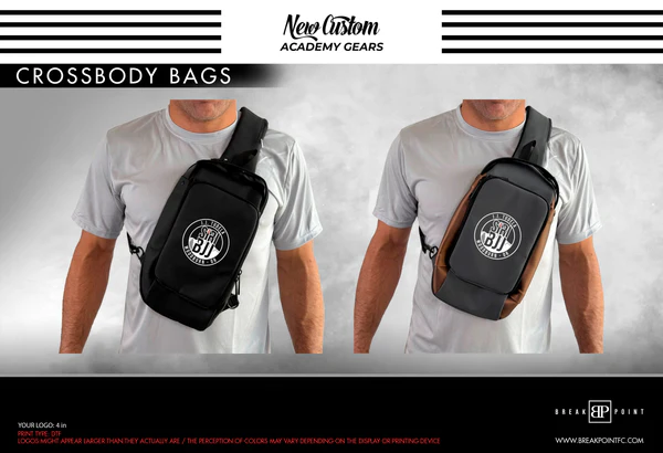 Siri Brazilian Jiu-Jitsu Woodburn Academy Crossbody Bags A