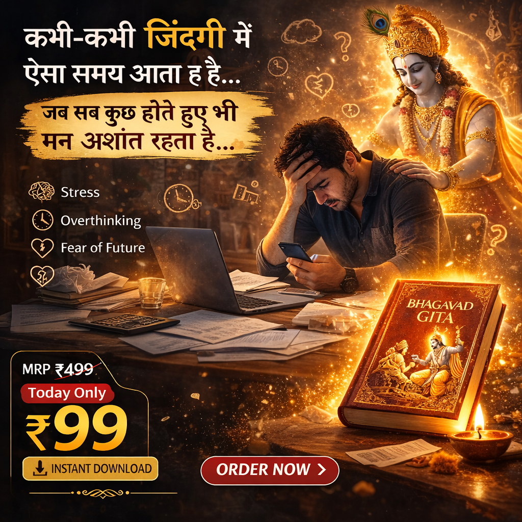 Shrimad Bhagavad Gita – Simplified Hindi Version