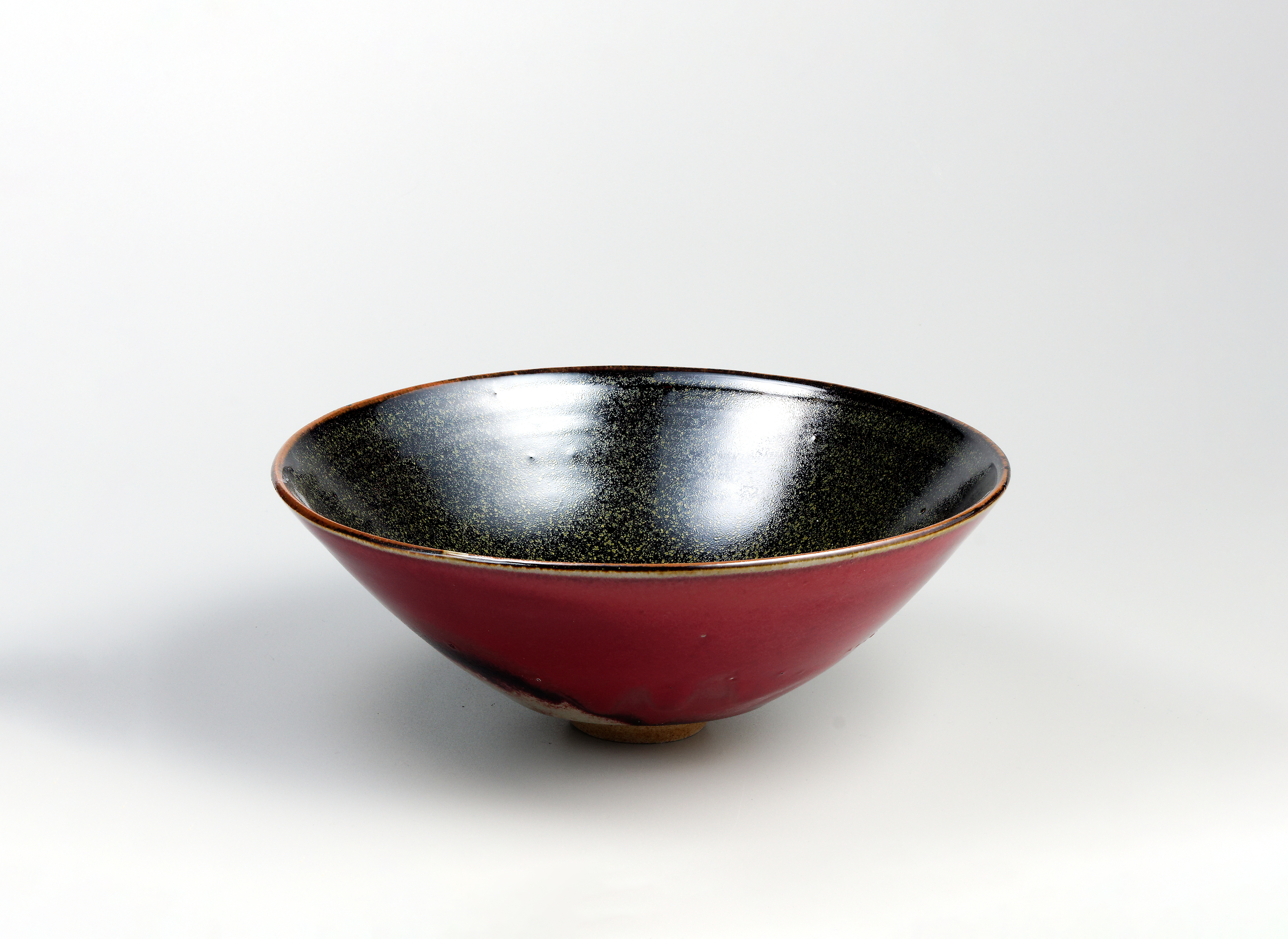 Coupe en grés blanc diam. 24 cm