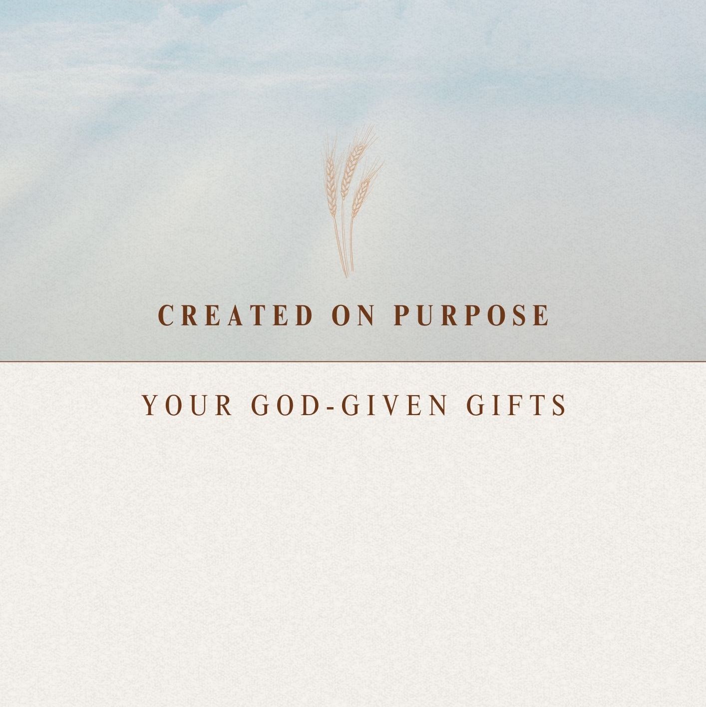 Created On Purpose: A Personalised Guide