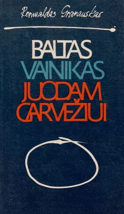 Baltas vainikas juodam garvežiui