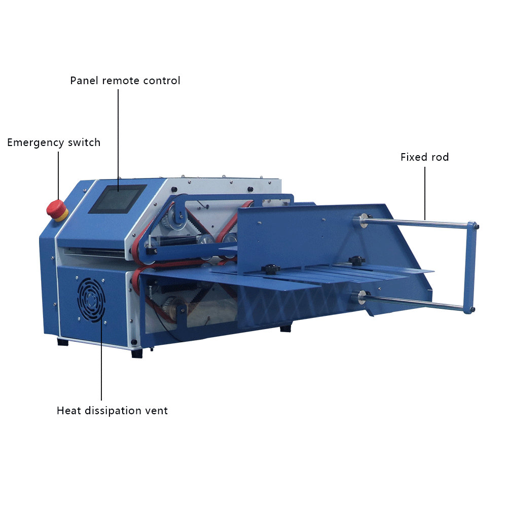 Bag tearing machine