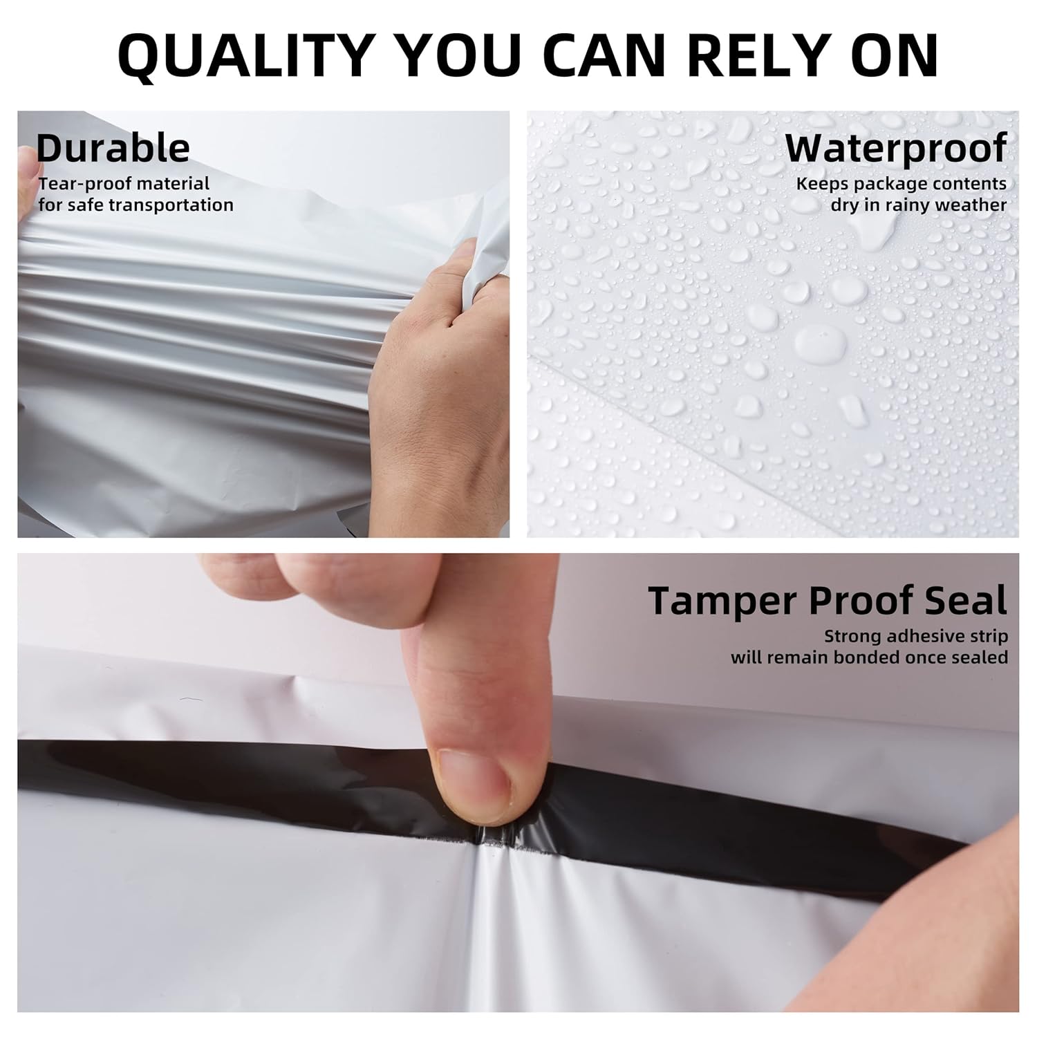  Poly Mailers Shipping Envelope Self Sealing Bags