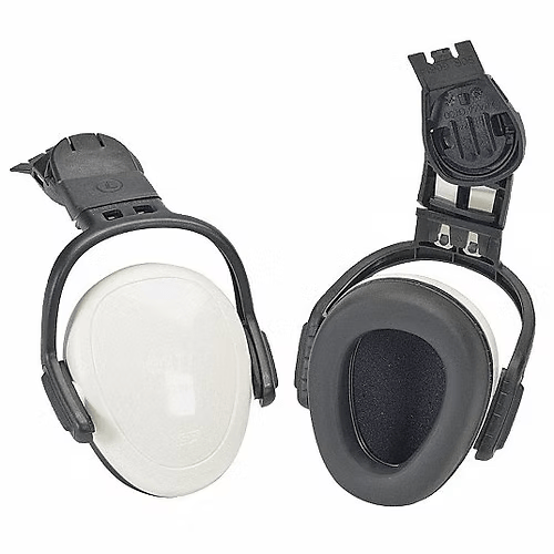 MSA Ear Muffs Hard Hat Mounted, 21dBA, White