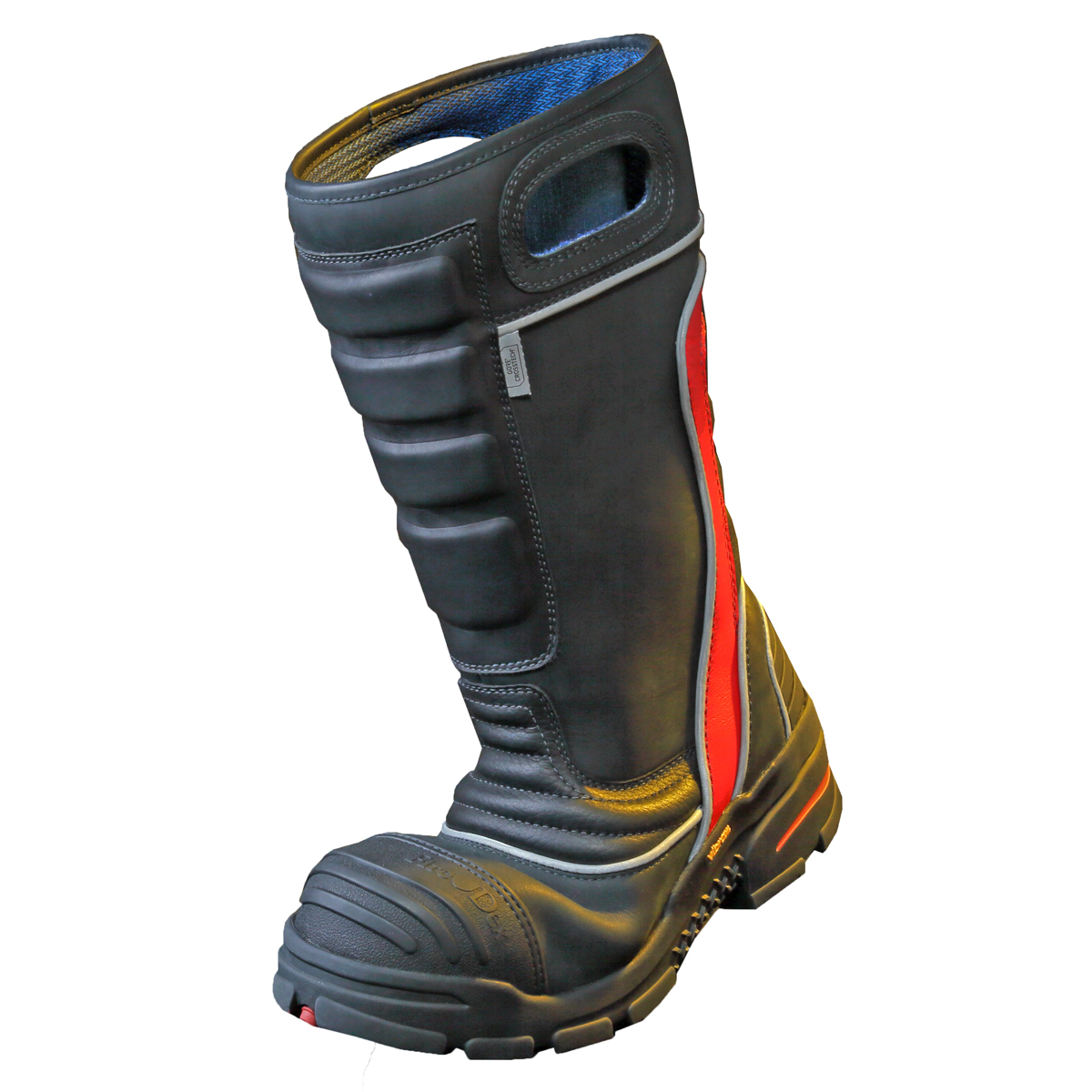 fier-dex Boots, 9.5-XW Red Leather Structural