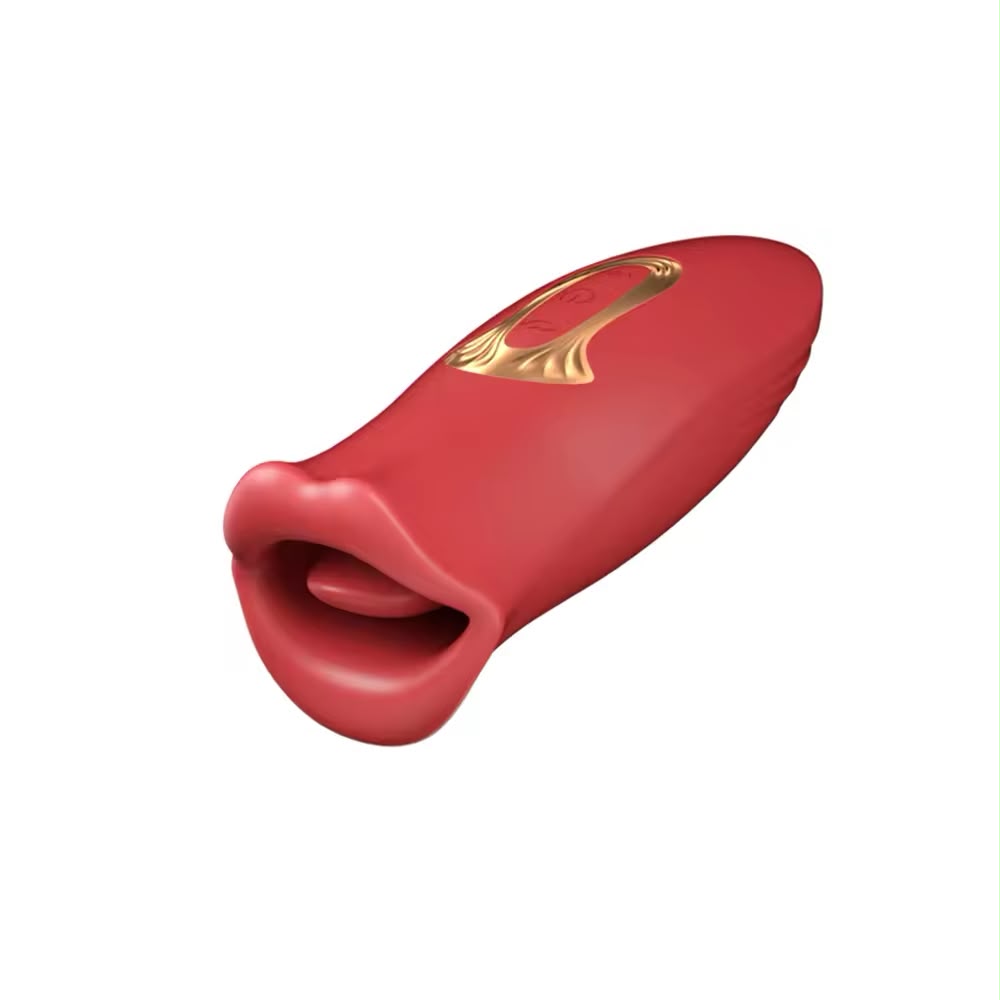 TOYYR398 - Red Mouth Vibrator – USB Rechargeable Clitoral Massager