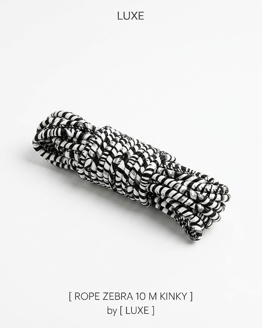 ACBN064 - Zebra Bondage Rope 10M