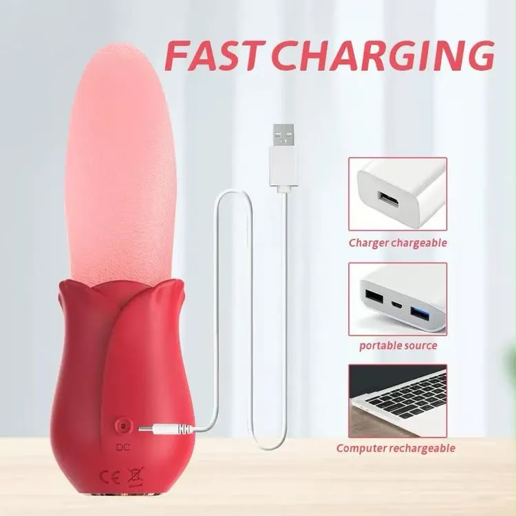 TOYYR170 - Tongue Vibrator – Rechargeable Clitoral Stimulator