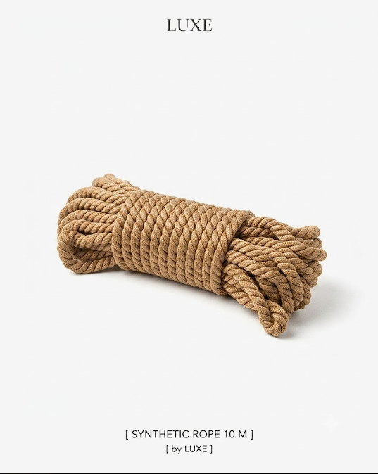 ACBN177- 10M Bondage Rope – Natural Jute (Rami)