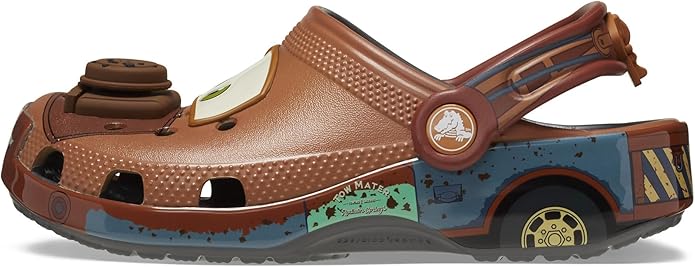 Crocs Unisex-Child Disney Cars Mater Classic Clogs, Cars Mater