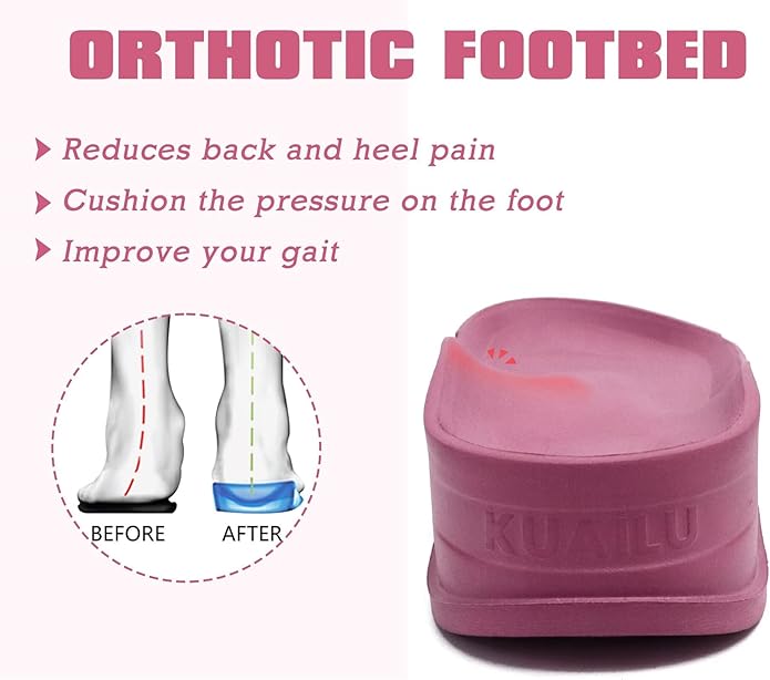 KuaiLu Womens Fuzzy Criss Cross Band Platform Slippers Arch Support Furry Faux Fur Ladies Open Toe Cozy Soft Plush Fleece Comfy House Shoes Sandals