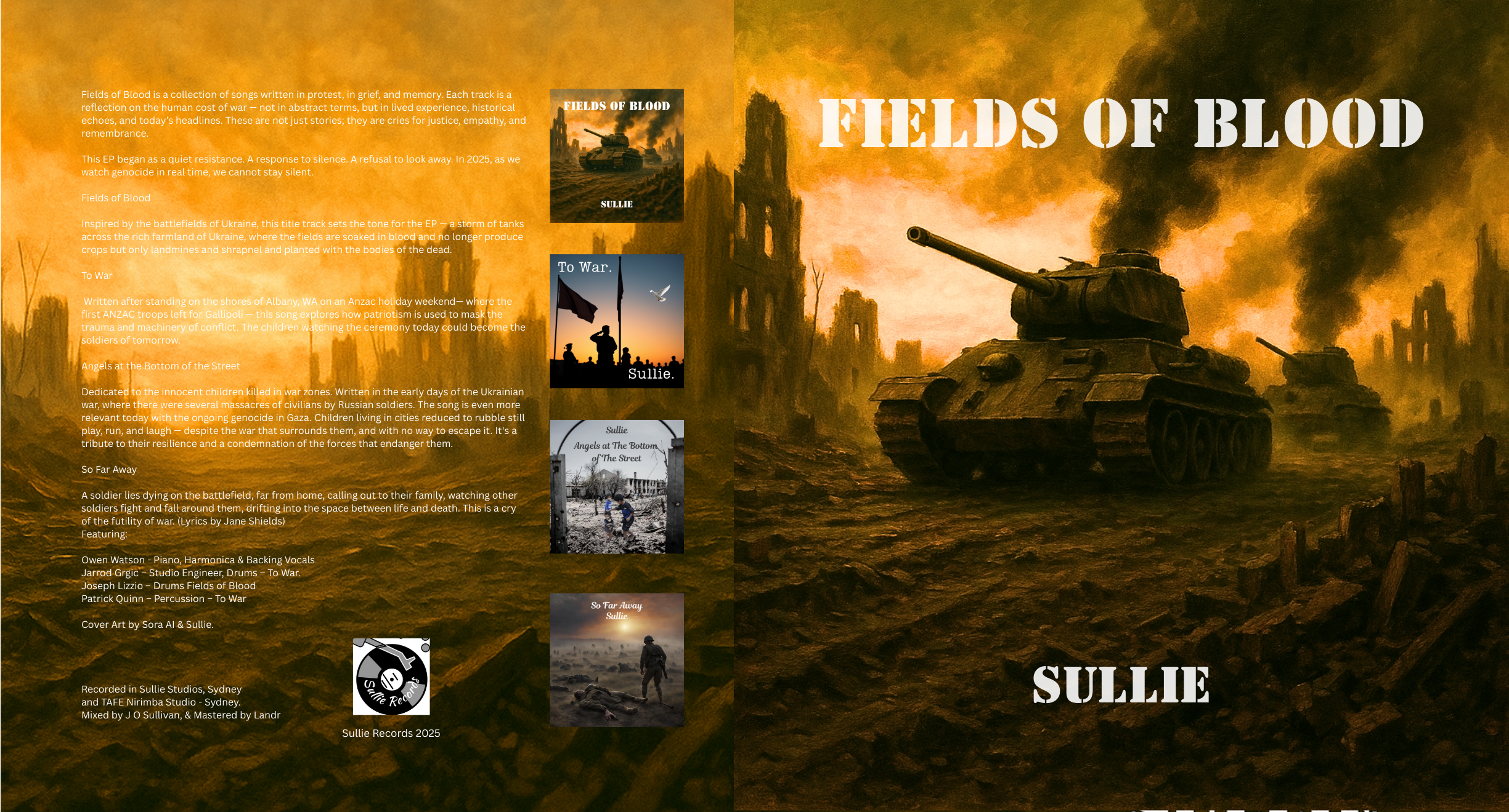 Fields of Blood - Vinyl