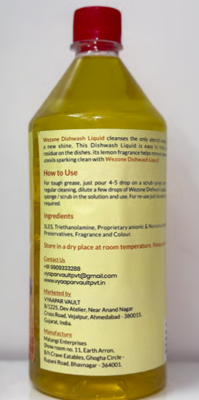 Ultra Clean Dishwash Liquid 1 litre