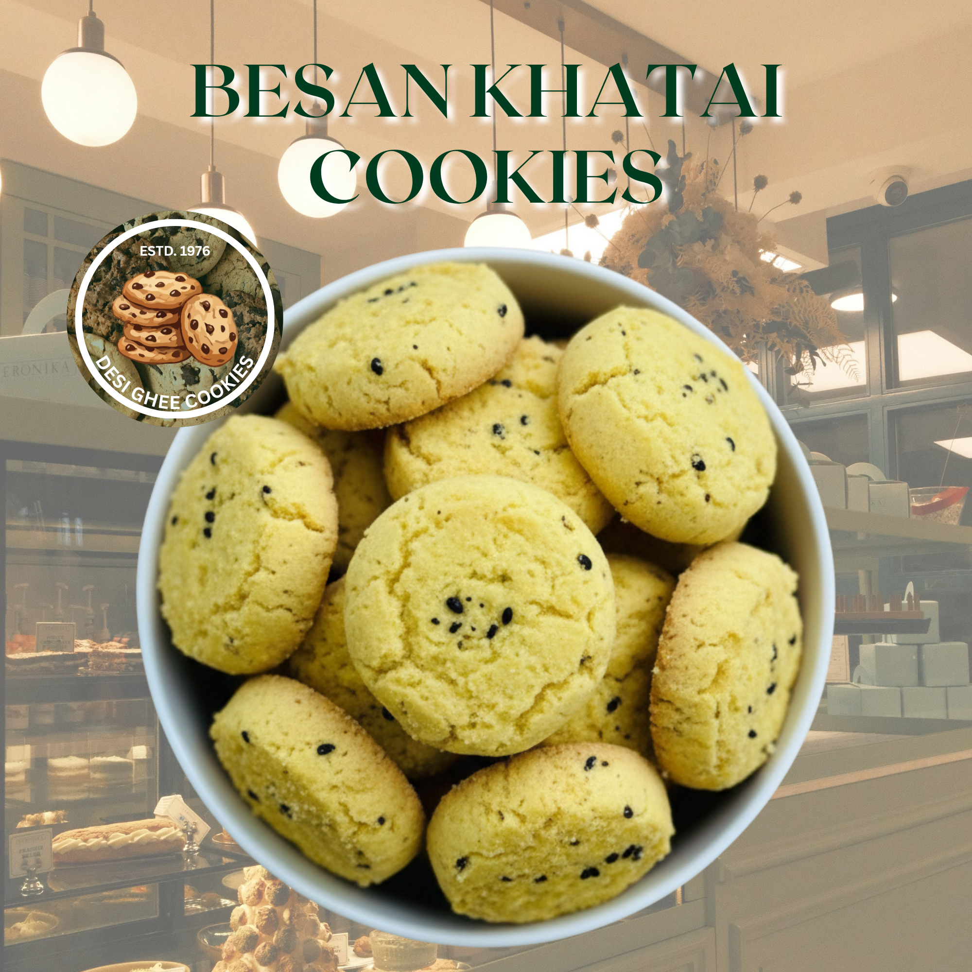 Besan Khatai Cookies