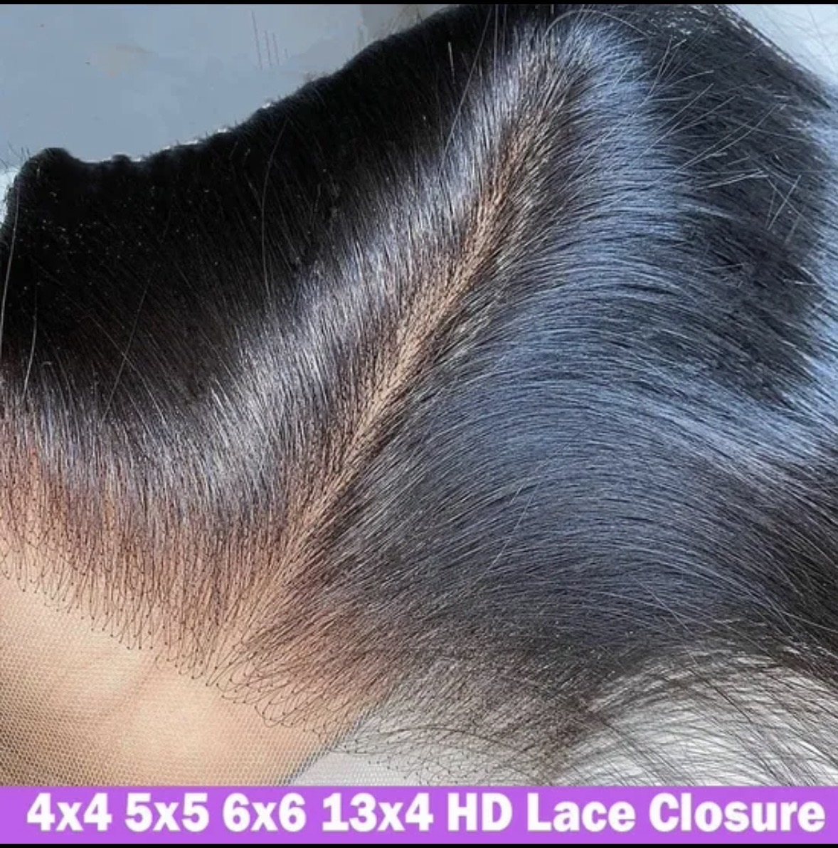 Lace Frontal Closure HD ,5*5,2*6 .Capelli 100%umano