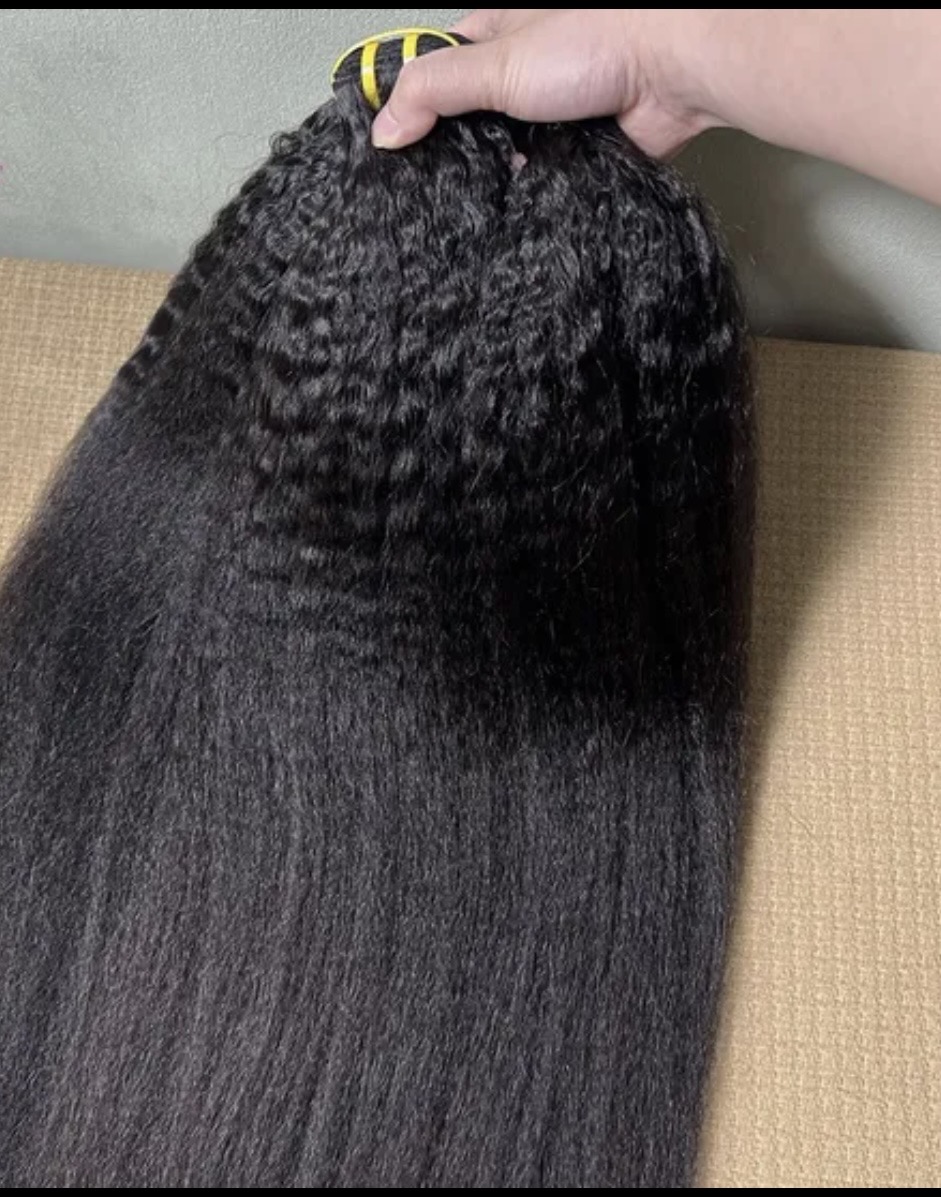  Curly Crochet human Hair Extensions 100%natural