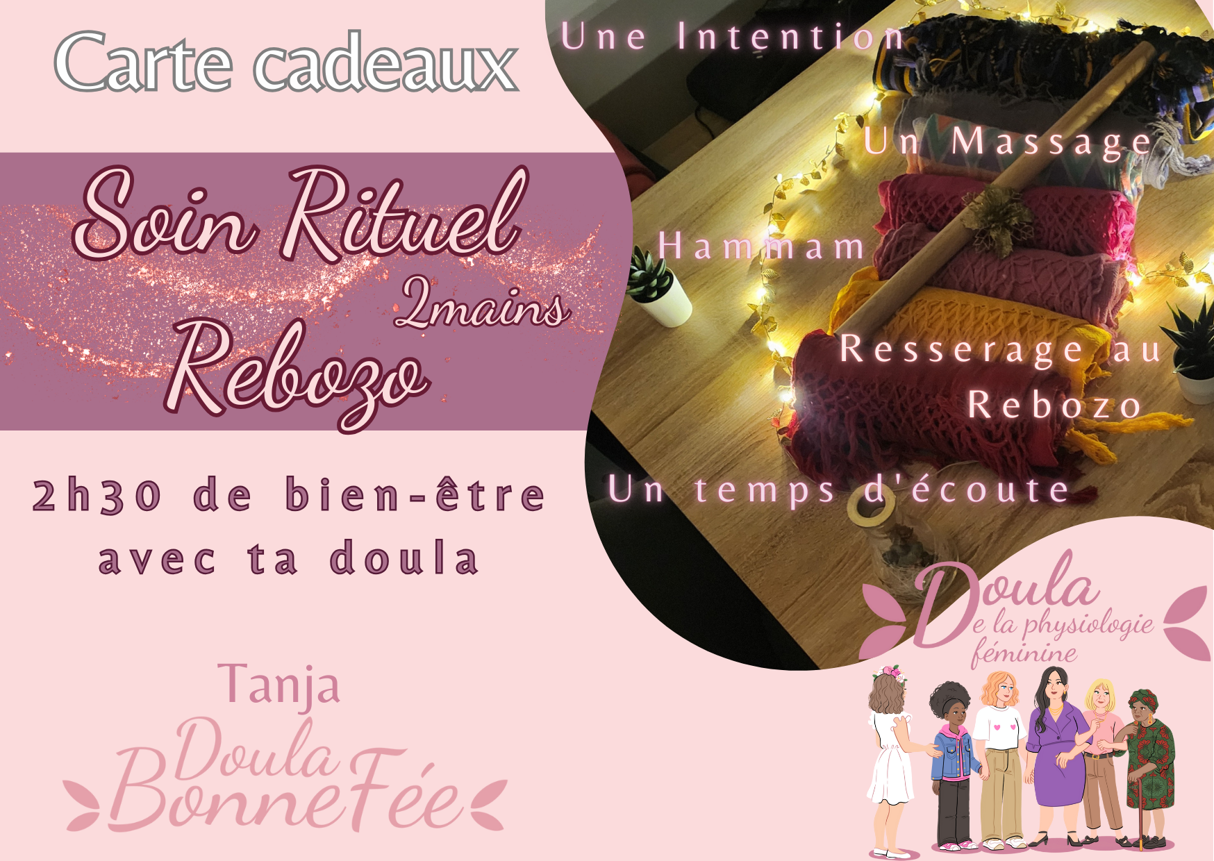 Rituel Rebozo à 2 mains