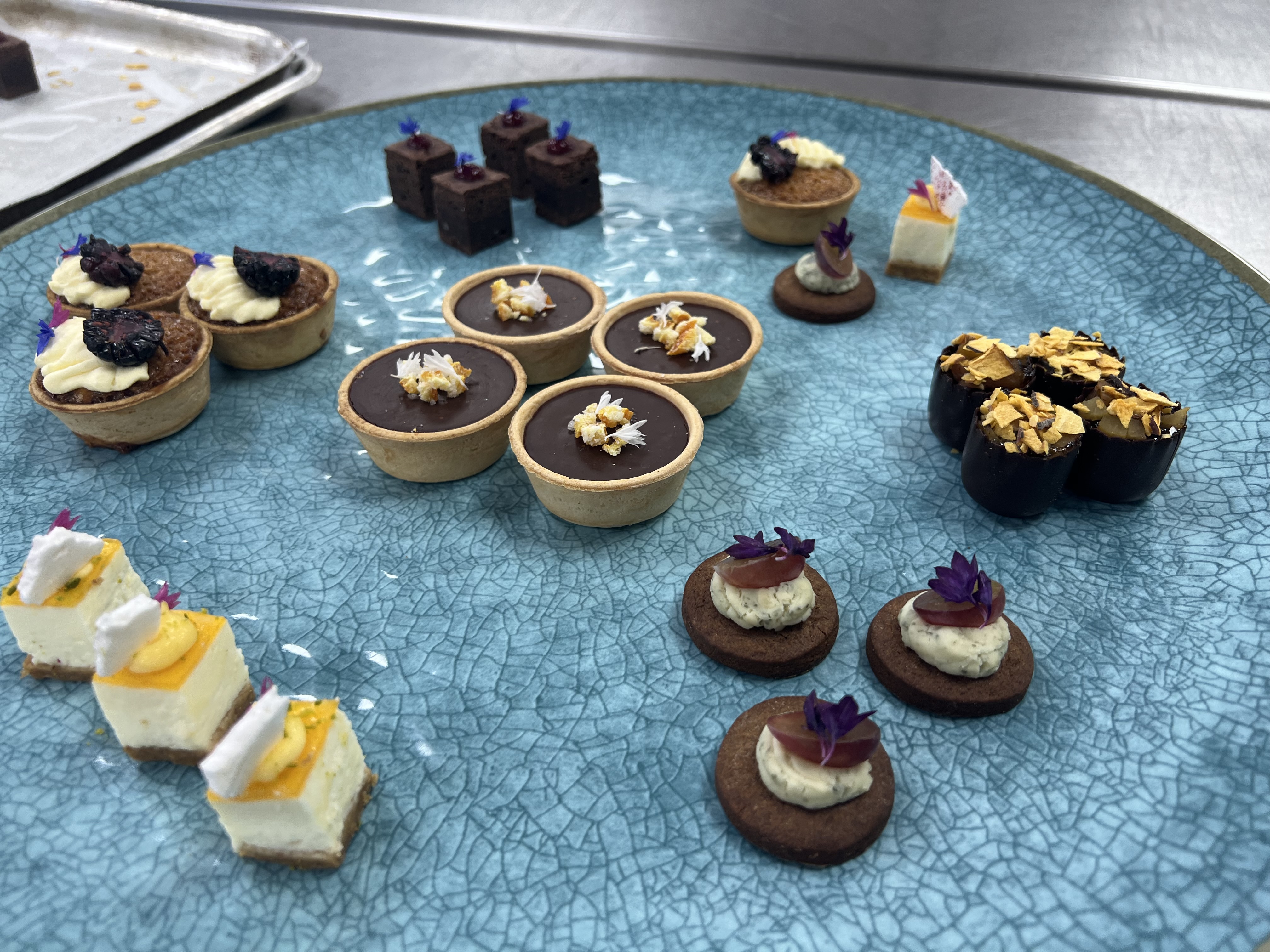 Selección de bocaditos gourmet