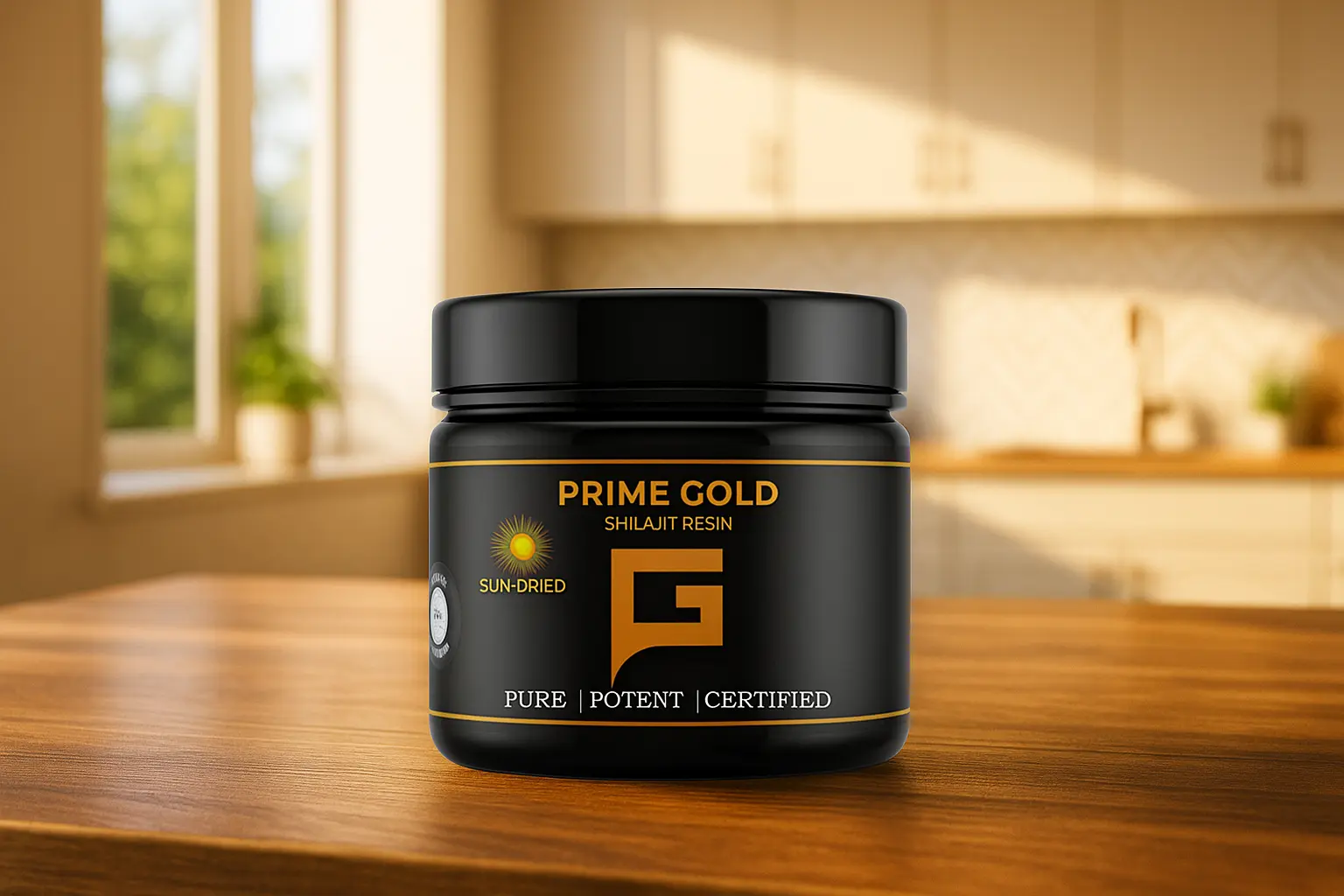 Prime Gold Shilajit 100g - Pure Himalayan Fulvic Acid Supplement
