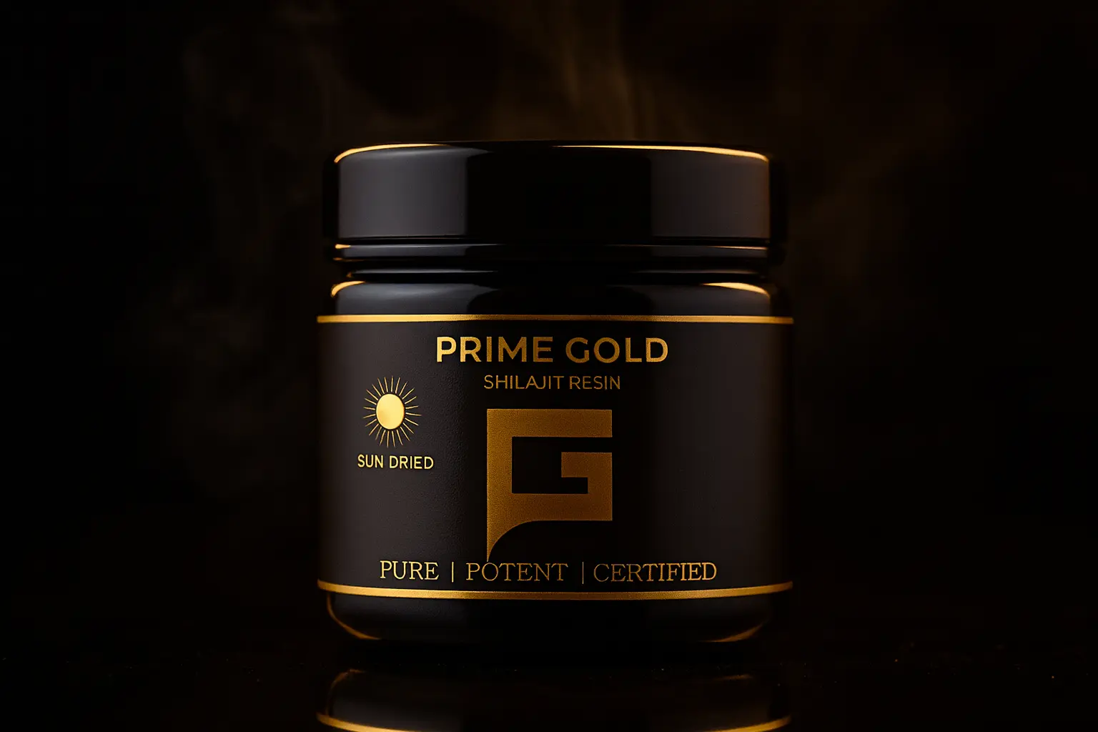 Prime Gold Shilajit 100g - Pure Himalayan Fulvic Acid Supplement