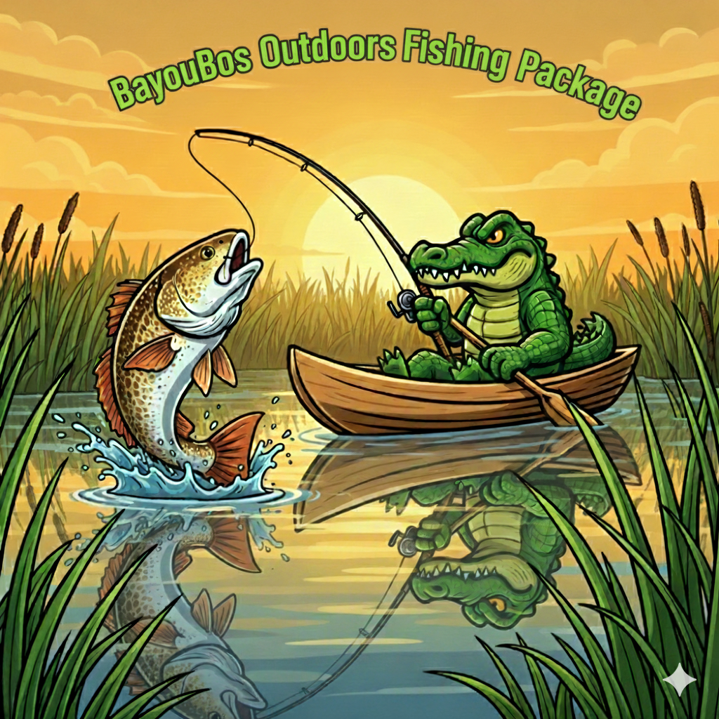 BayouBos Outdoors Kayak Fishing Package