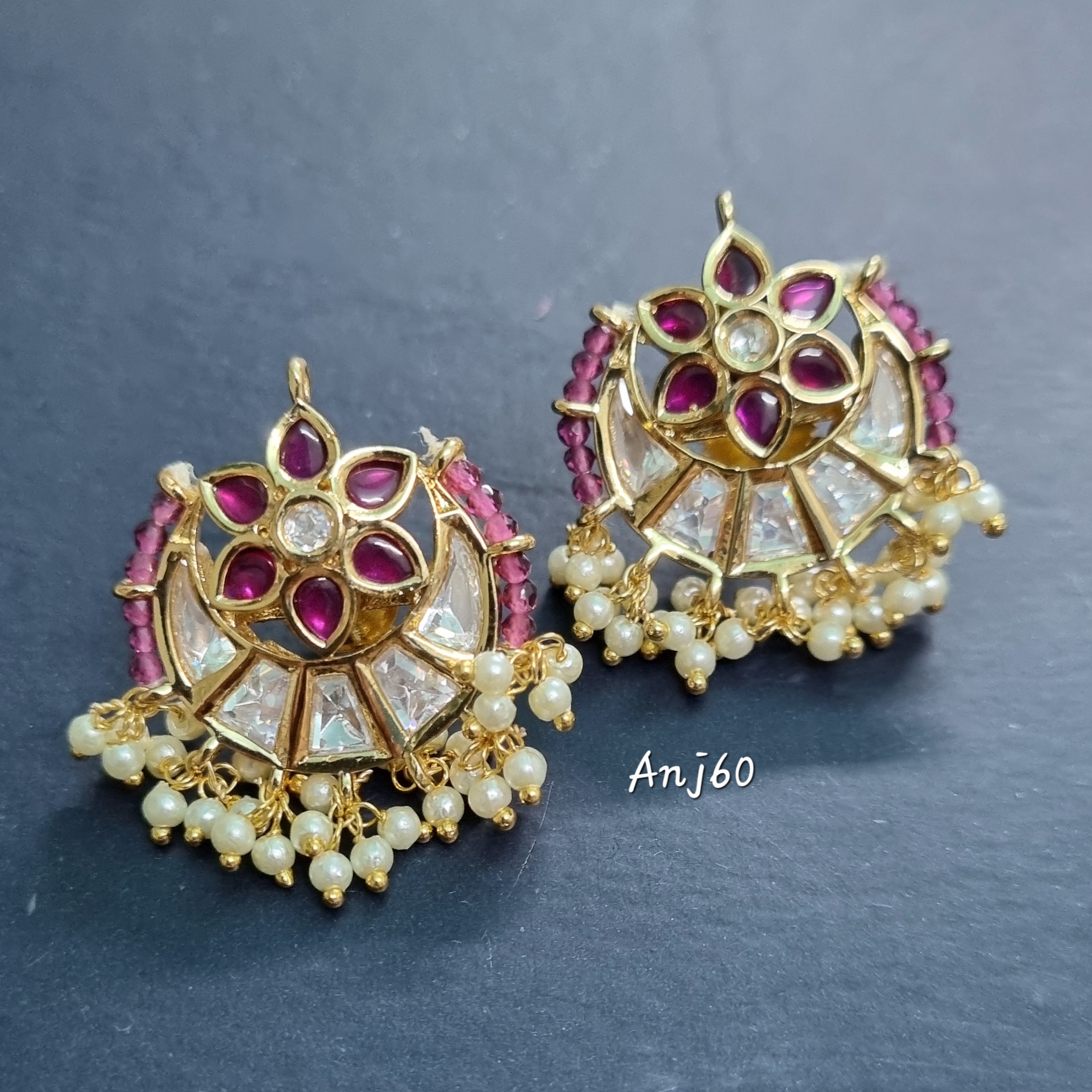 Traditional Kundan Earrings