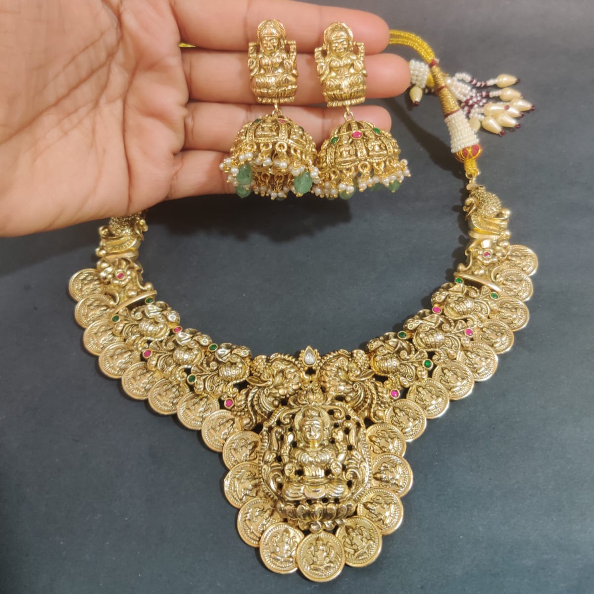 Traditional Temple Jewelry Set