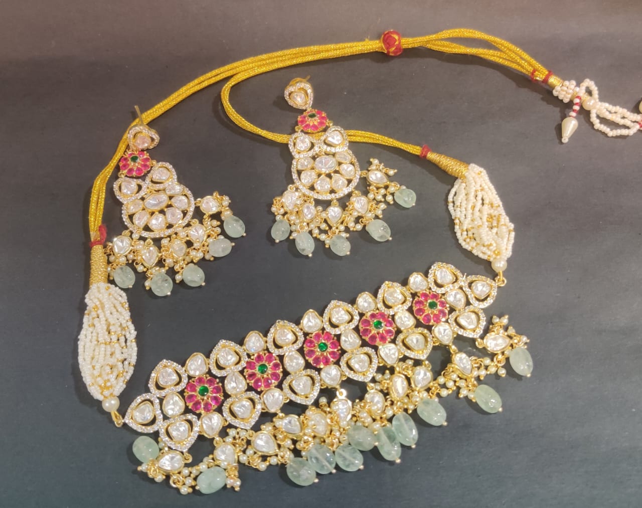 Traditional Kundan Choker Set