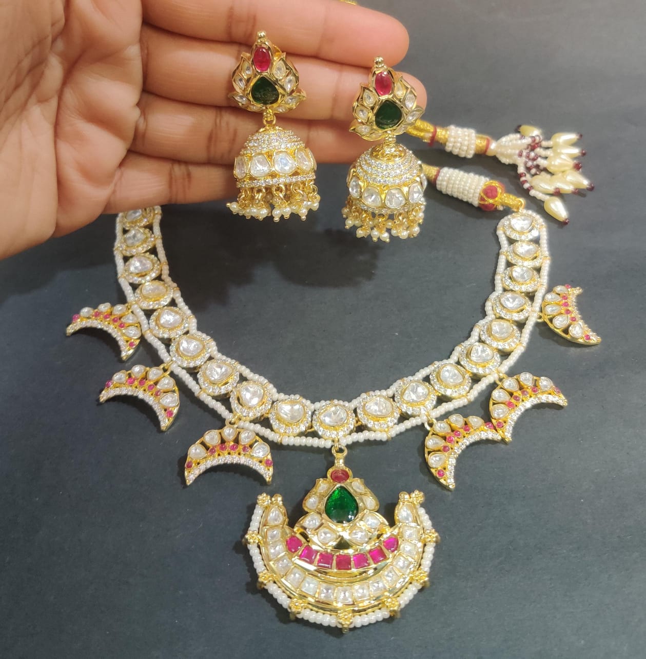 Traditional Gold Plated Jewelry Set