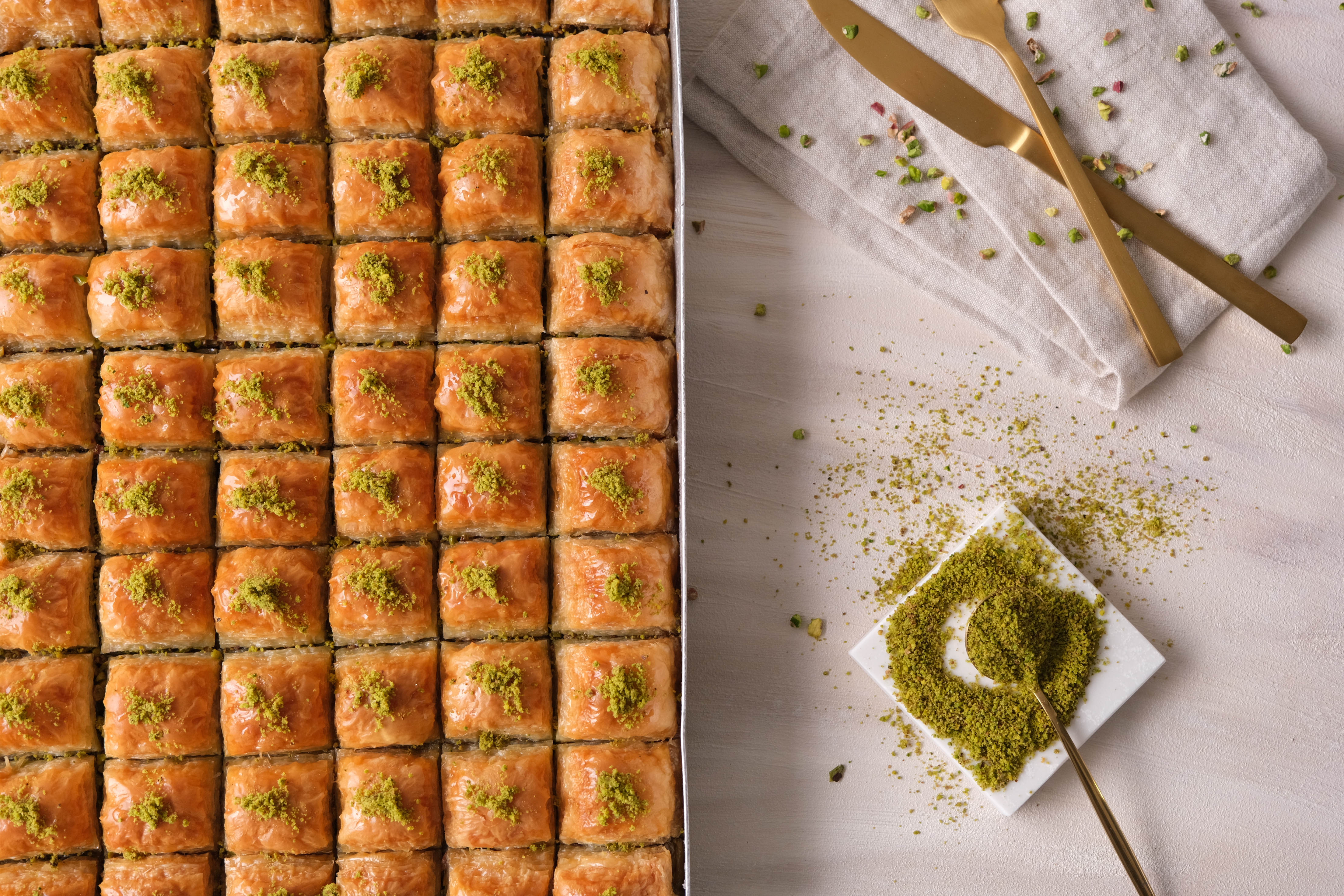 Fıstıklı Baklava (1.5 kğ )
