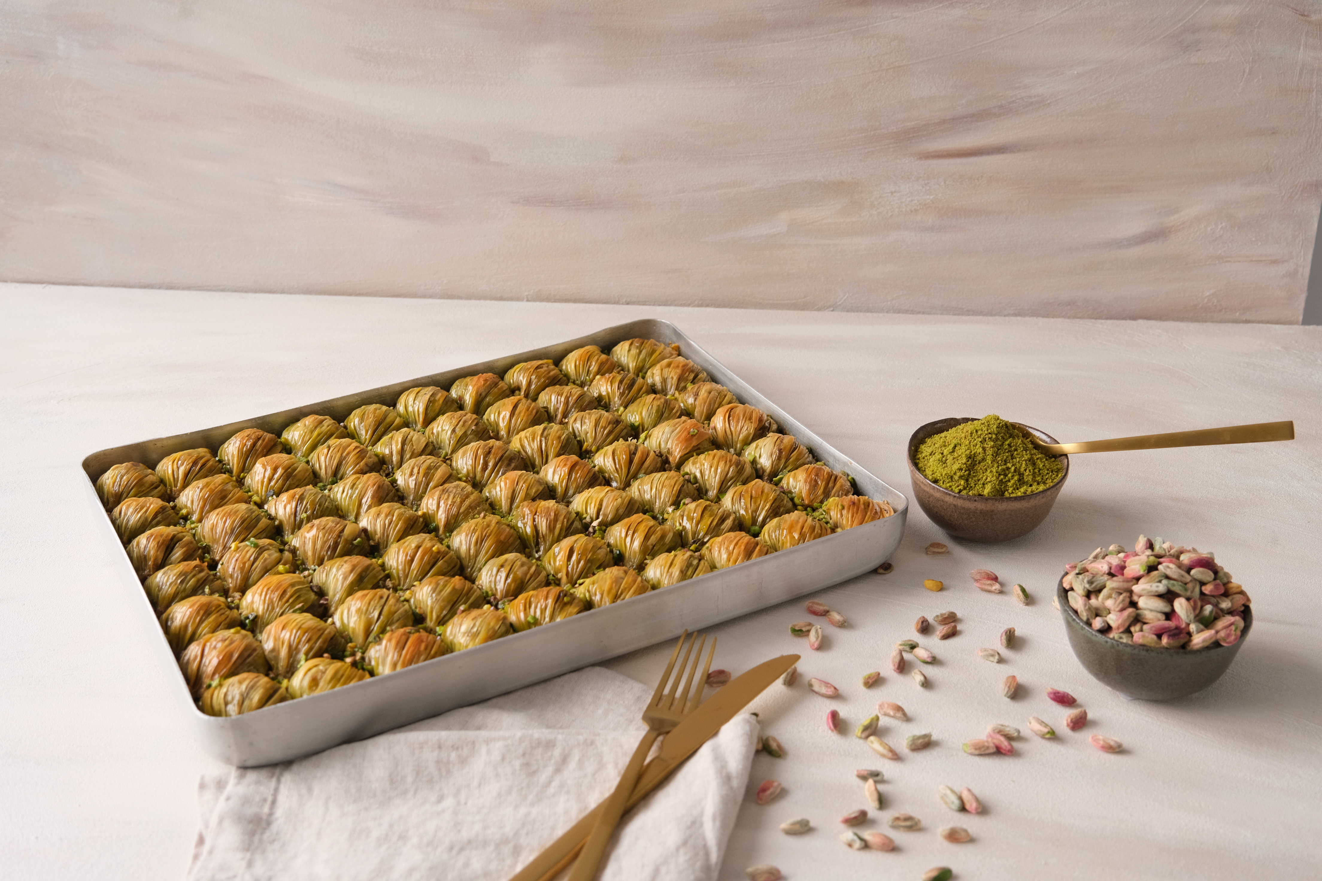 Fıstıklı Midye Tatlısı (1.5 kğ )