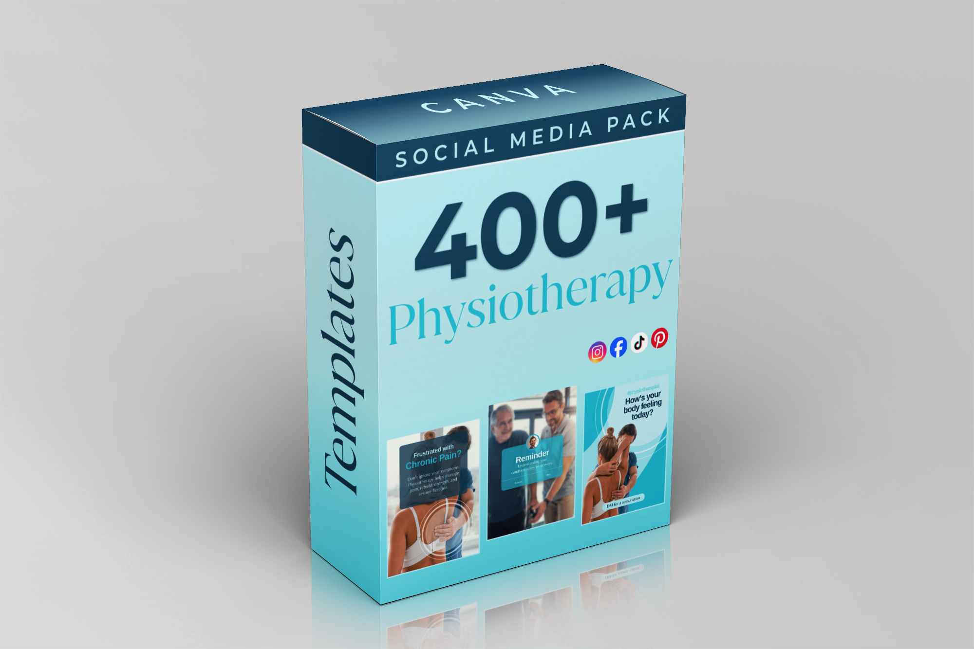 Physiotherapy Social Media Video Templates Pack