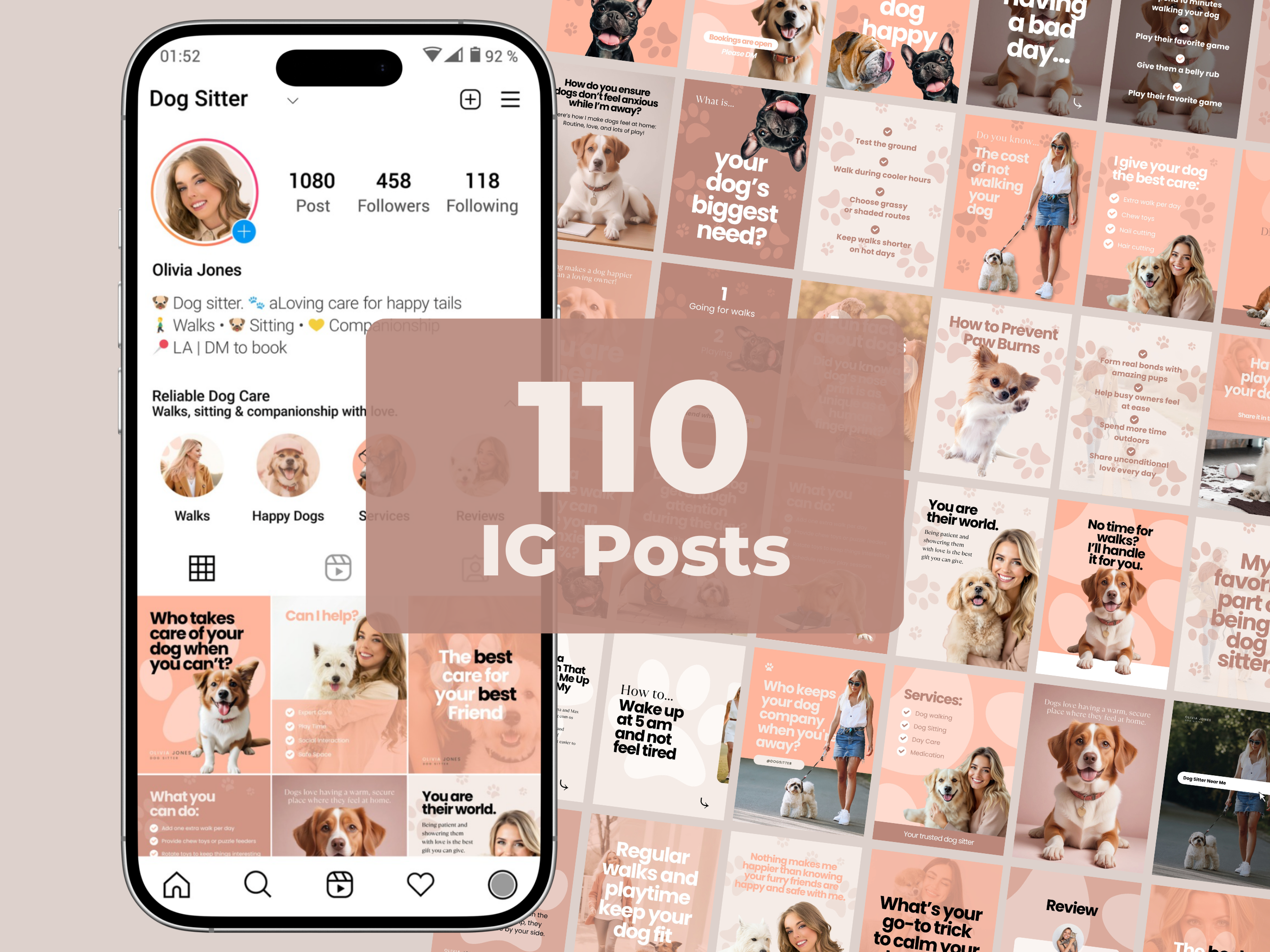 400+ Dog Sitter Business Pack